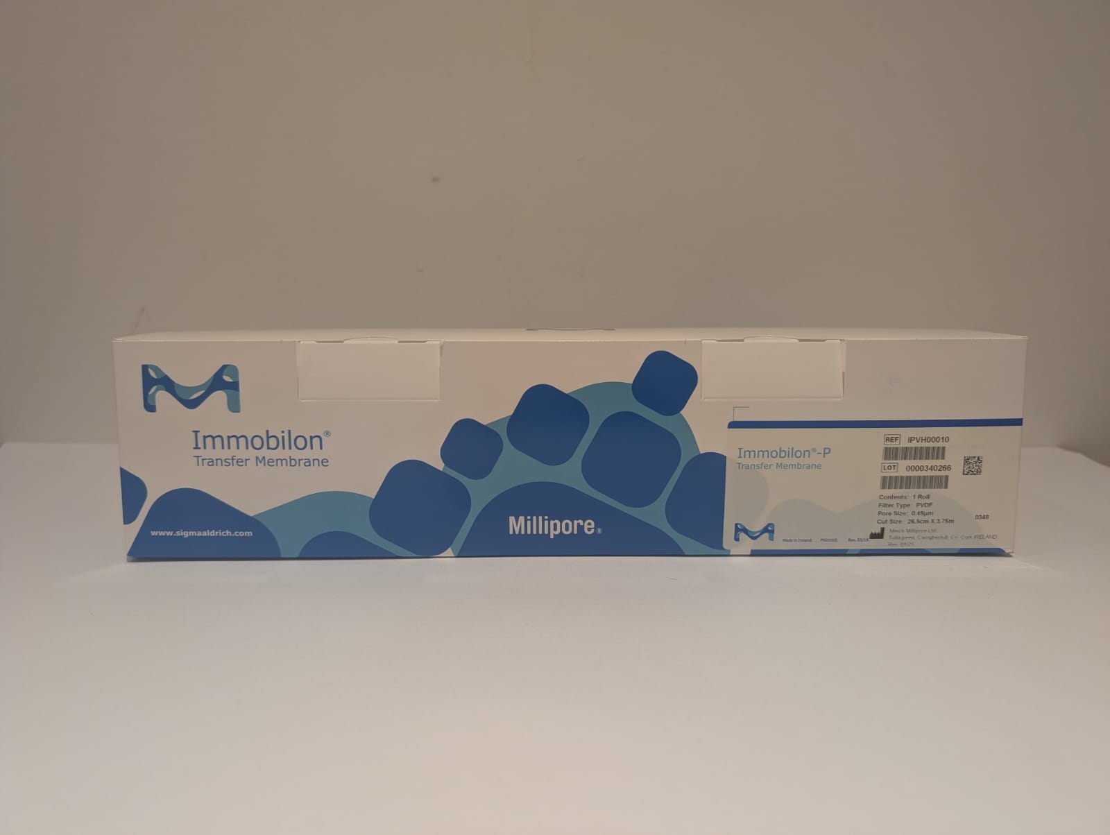 INMOBILON P26.5X3.75M ROLL PVDF.45UM