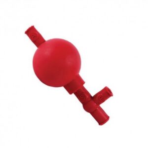 PROPIPETA DE 3 VIAS ROJA