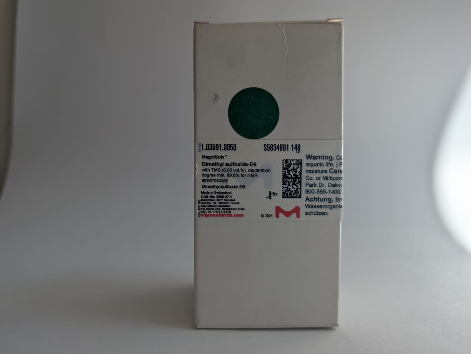 Dimetil Sulf?xido D-6